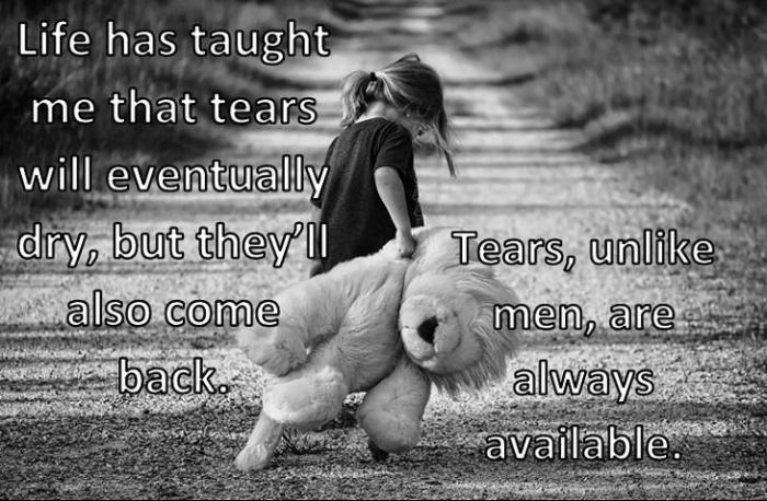 The tears that taught me